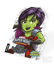 Gamora Marvel S per Kahramanlar Boyama Koleksiyonu